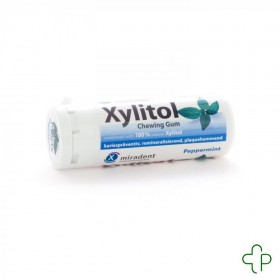 Miradent Chewing Gum Xylitol Menthe Poivree Ss 30