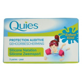 Quies Protection Auditive Silic Natation 3 Paires