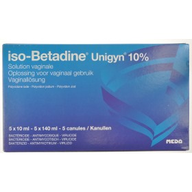 Iso Betadine Unigyn 5 Monodos+5canul